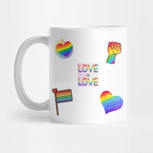 Pride Sticker Set Pack 2022 Mug